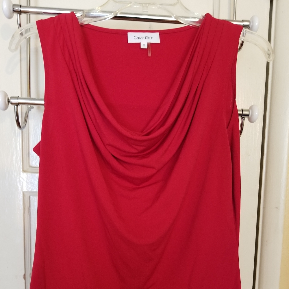 Calvin Klein sleeveless top sz M